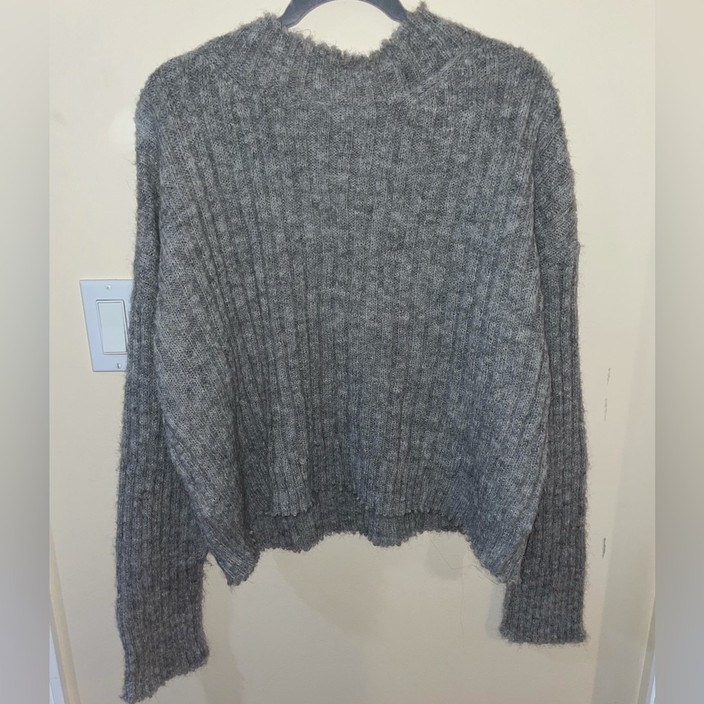 NEW Free People Grey Sweater